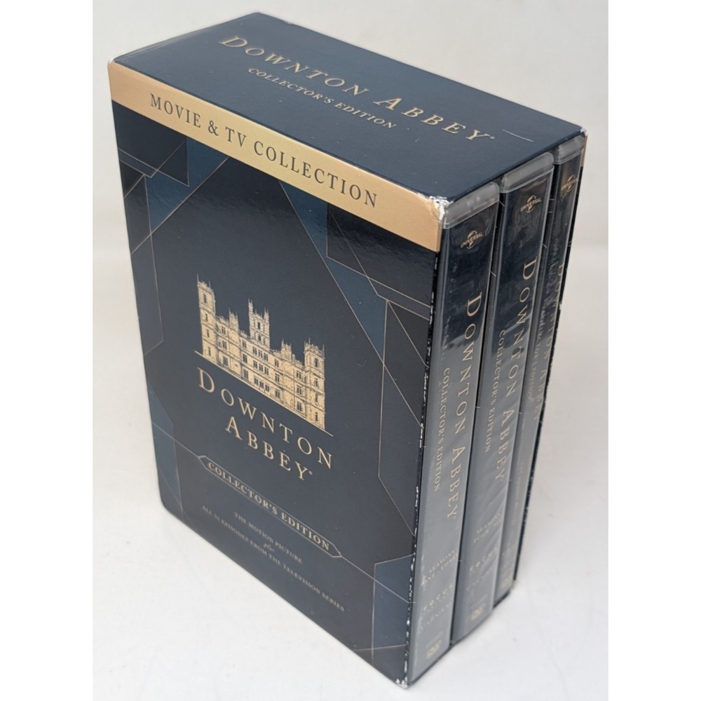 Downton Abbey: Movie & TV Collection (Collector's Edition) (DVD) Damaged‎ Case